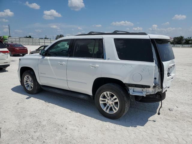 1GNSKBKC1KR327728 - 2019 CHEVROLET TAHOE K1500 LT WHITE photo 2