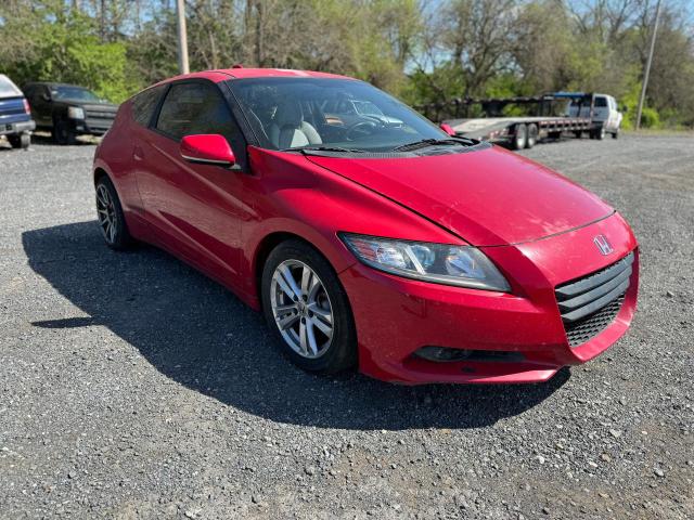 JHMZF1C69CS001280 - 2012 HONDA CR-Z EX RED photo 1