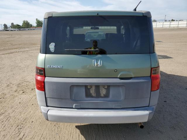 5J6YH28553L053894 - 2003 HONDA ELEMENT EX GREEN photo 6