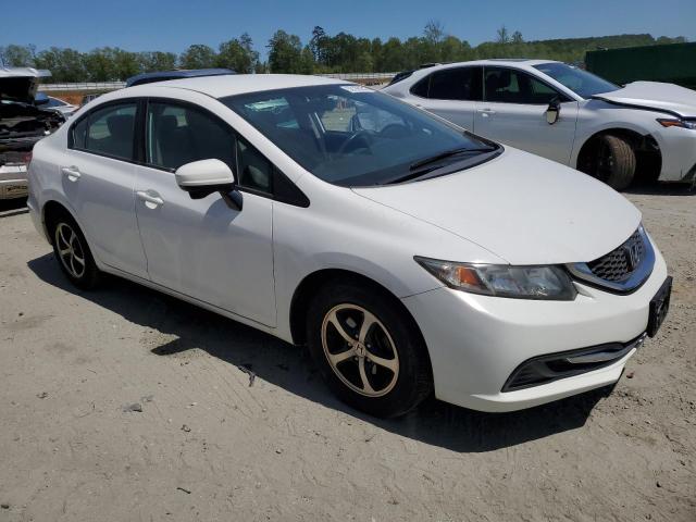 19XFB2F74FE222657 - 2015 HONDA CIVIC SE WHITE photo 4