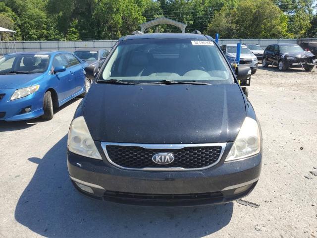 KNDMH4C72E6544966 - 2014 KIA SEDONA EX BLACK photo 5