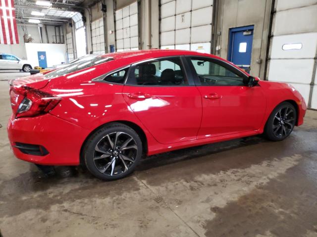 2HGFC2F86KH525980 - 2019 HONDA CIVIC SPORT 红色 照片 3
