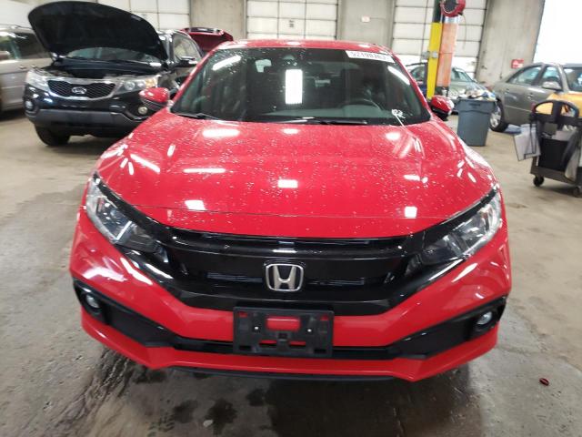 2HGFC2F86KH525980 - 2019 HONDA CIVIC SPORT 红色 照片 5