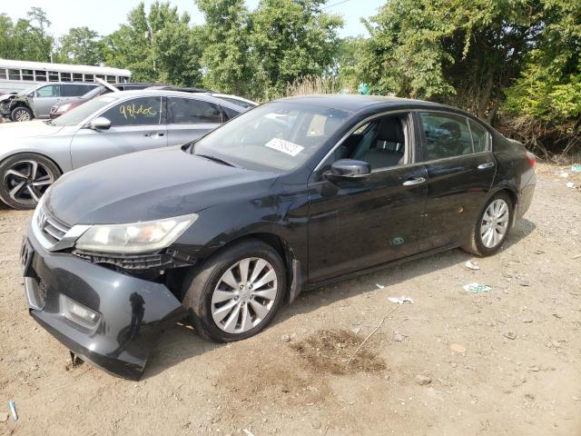 1HGCR2F85FA112891 - 2015 HONDA ACCORD EXL BLACK photo 1