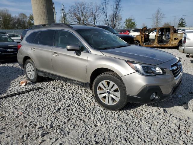 4S4BSACC7J3269204 - 2018 SUBARU OUTBACK 2.5I PREMIUM BEIGE photo 4