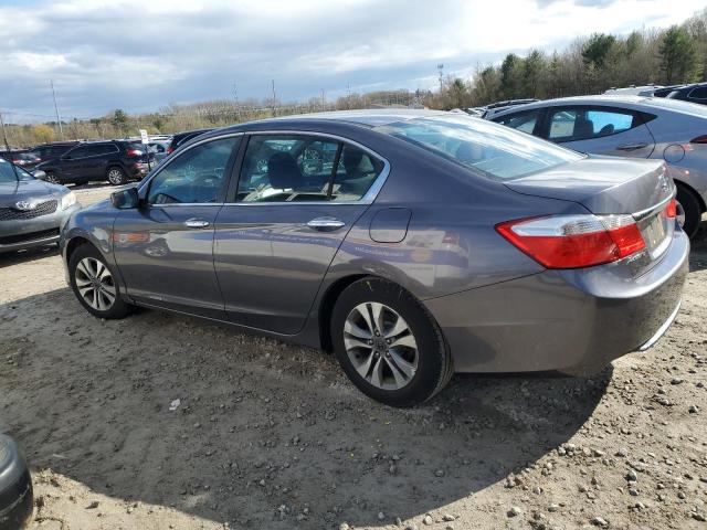 1HGCR2F36DA264535 - 2013 HONDA ACCORD LX GRAY photo 2