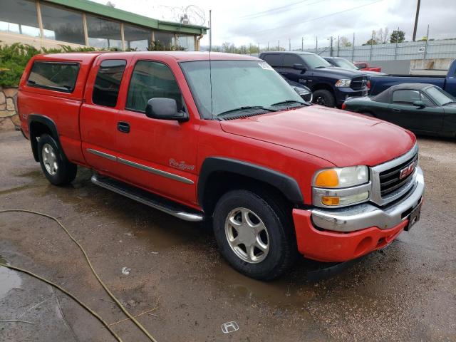 2GTEK19B551298874 - 2005 GMC NEW SIERRA K1500 RED photo 4