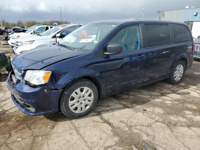 2C4RDGBG7GR117394 - 2016 DODGE GRAND CARA SE BLUE photo 1