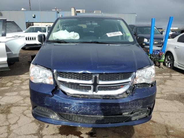 2C4RDGBG7GR117394 - 2016 DODGE GRAND CARA SE BLUE photo 5