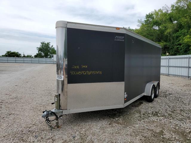 40LUB19298P150658 - 2008 PACE TRAILER BLACK photo 2