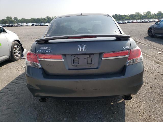 5KBCP3F8XBB002299 - 2011 HONDA ACCORD EXL GRAY photo 6