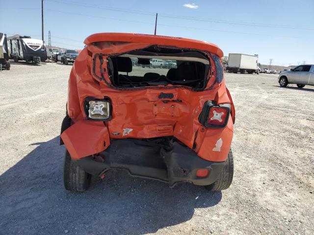 ZACCJABB9JPJ45500 - 2018 JEEP RENEGADE LATITUDE ORANGE photo 6