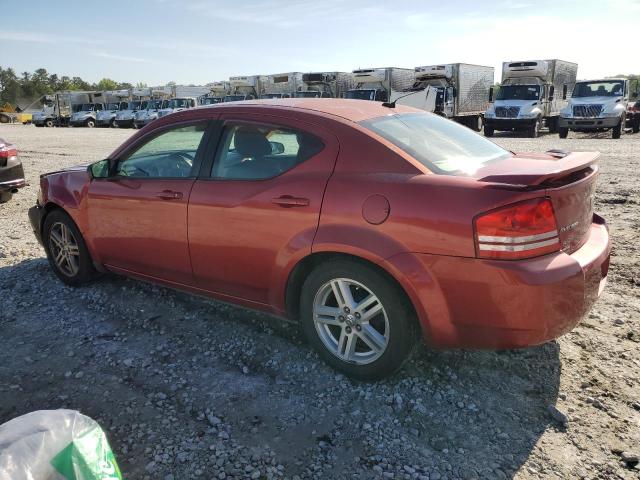 1B3LC56J08N254762 - 2008 DODGE AVENGER SXT RED photo 2