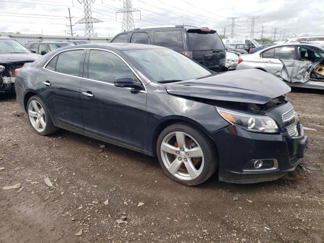 1G11J5SX4DF200383 - 2013 CHEVROLET MALIBU LTZ შავი ფოტო 4