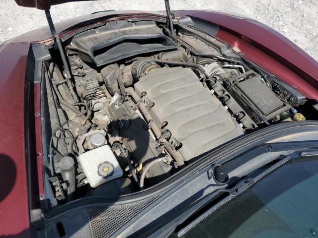 1G1YB2D72G5123224 - 2016 CHEVROLET CORVETTE STINGRAY 1LT MAROON photo 11