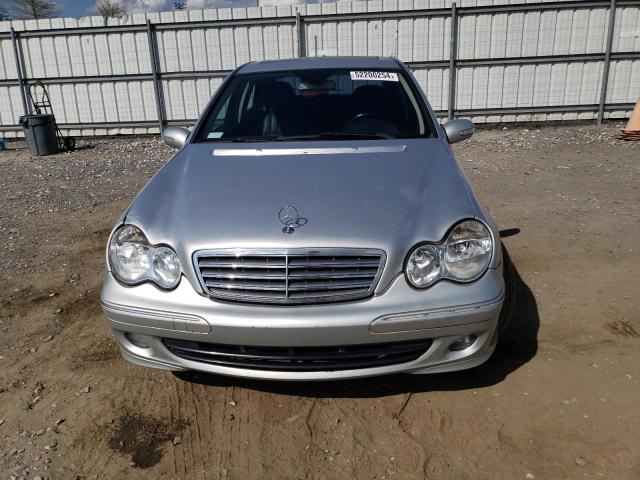 WDBRF92H96F765788 - 2006 MERCEDES-BENZ C 280 4MATIC SILVER photo 5