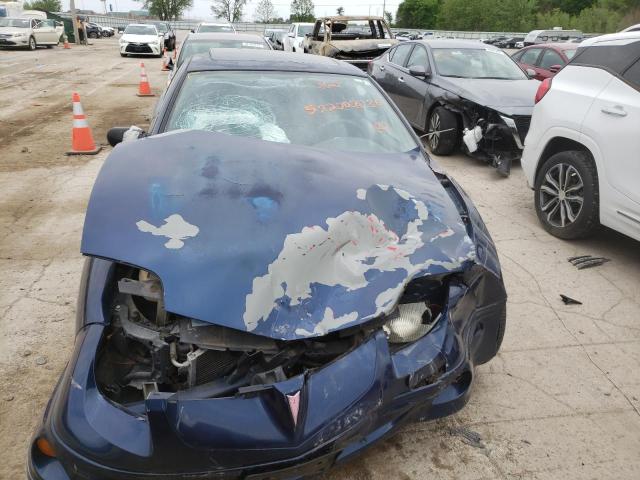 1G2JB1242Y7445724 - 2000 PONTIAC SUNFIRE SE BLUE photo 5