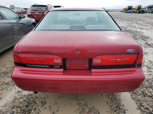 1FAPP6242PH129873 - 1993 FORD THUNDERBIR LX RED photo 6