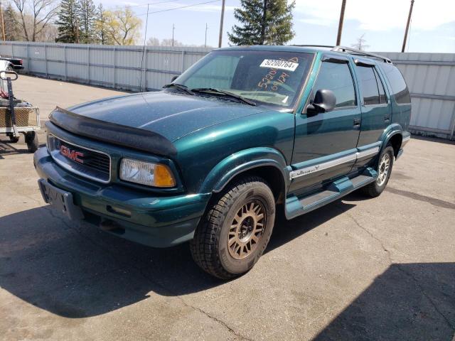 1GKDT13W7V2540816 - 1997 GMC JIMMY GREEN photo 1