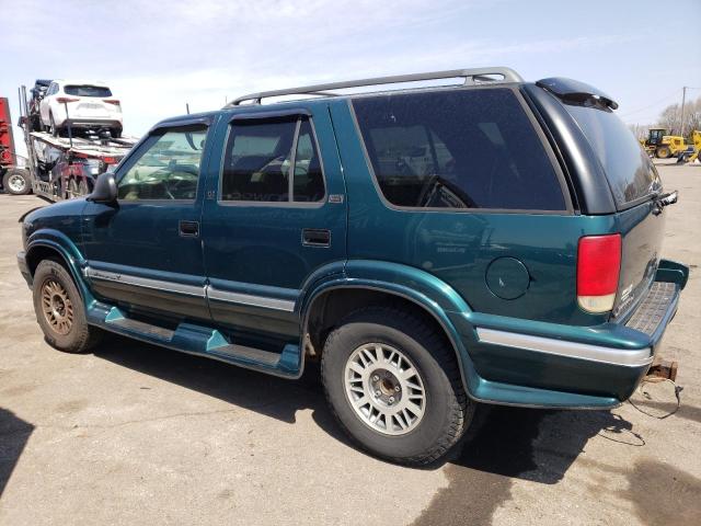 1GKDT13W7V2540816 - 1997 GMC JIMMY GREEN photo 2