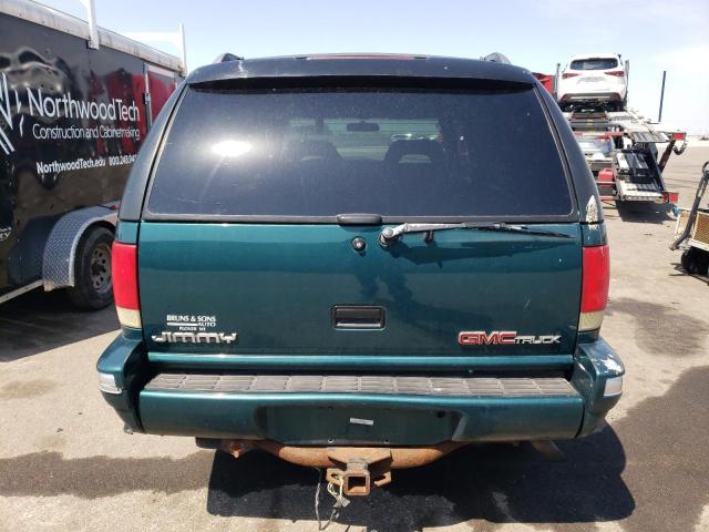 1GKDT13W7V2540816 - 1997 GMC JIMMY GREEN photo 6