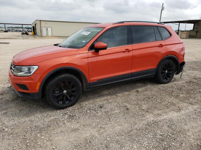 3VV1B7AX9JM125971 - 2018 VOLKSWAGEN TIGUAN S ORANGE photo 1