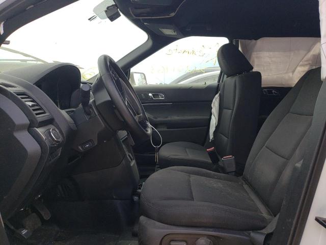 1FM5K8AR3HGC90888 - 2017 FORD EXPLORER POLICE INTERCEPTOR WHITE photo 7