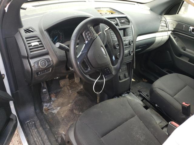 1FM5K8AR3HGC90888 - 2017 FORD EXPLORER POLICE INTERCEPTOR WHITE photo 8