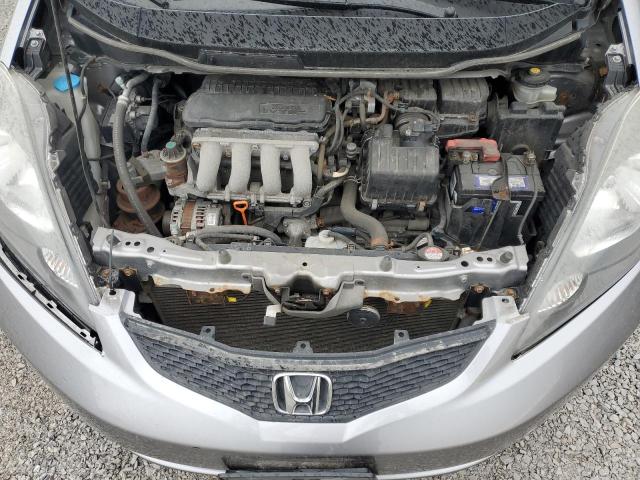 JHMGE8H33AS800387 - 2010 HONDA FIT DX-A SILVER photo 11