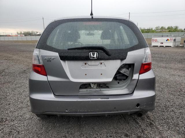 JHMGE8H33AS800387 - 2010 HONDA FIT DX-A SILVER photo 6