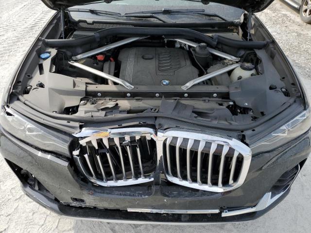 5UXCW2C51KL089351 - 2019 BMW X7 XDRIVE40I BLACK photo 12