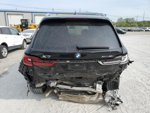 5UXCW2C51KL089351 - 2019 BMW X7 XDRIVE40I BLACK photo 6