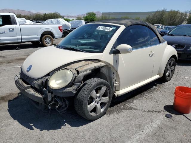 3VWSF31Y16M310772 - 2006 VOLKSWAGEN NEW BEETLE CONVERTIBLE OPTION PACKAGE 2 CREAM photo 1