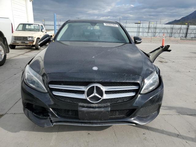 55SWF4KB6FU004626 - 2015 MERCEDES-BENZ C 300 4MATIC BLACK photo 5