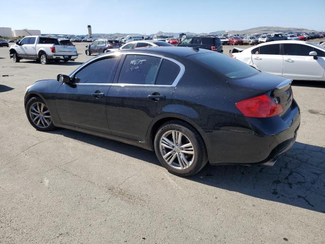 JNKBV61E77M726852 - 2007 INFINITI G35 BLACK photo 2