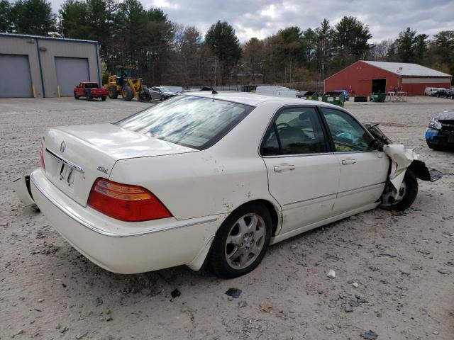 JH4KA96692C007518 - 2002 ACURA 3.5RL WHITE photo 3