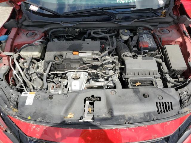 2HGFC2F64LH526724 - 2020 HONDA CIVIC LX RED photo 11