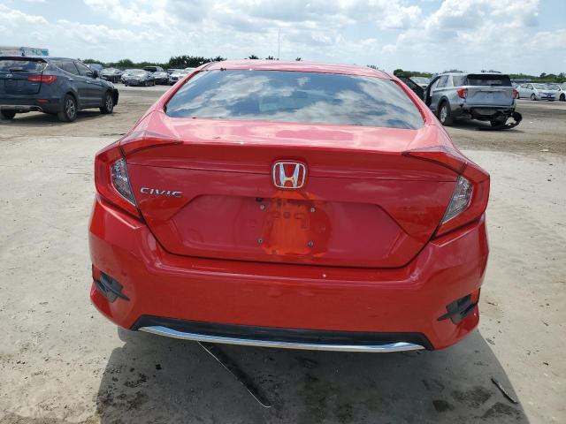 2HGFC2F64LH526724 - 2020 HONDA CIVIC LX RED photo 6