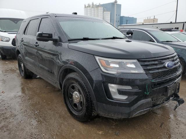 1FM5K8AR9HGD57672 - 2017 FORD EXPLORER POLICE INTERCEPTOR BLACK photo 4