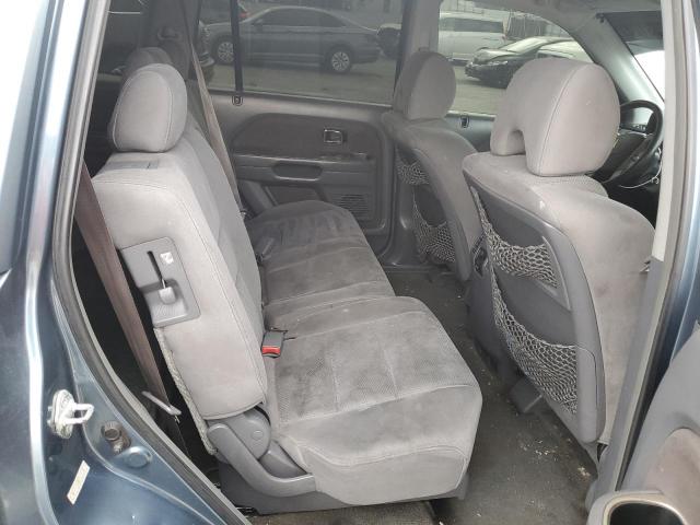 5FNYF28487B018181 - 2007 HONDA PILOT EX BLUE photo 11