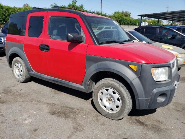 5J6YH28645L000678 - 2005 HONDA ELEMENT EX RED photo 4