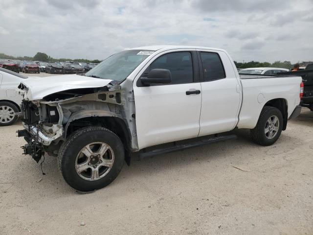 5TFRY5F19EX149373 - 2014 TOYOTA TUNDRA DOUBLE CAB SR/SR5 WHITE photo 1