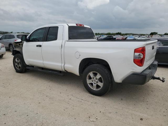 5TFRY5F19EX149373 - 2014 TOYOTA TUNDRA DOUBLE CAB SR/SR5 WHITE photo 2