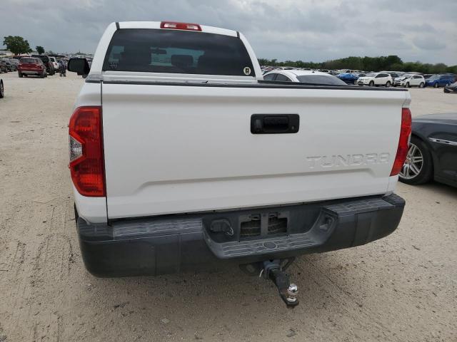 5TFRY5F19EX149373 - 2014 TOYOTA TUNDRA DOUBLE CAB SR/SR5 WHITE photo 6