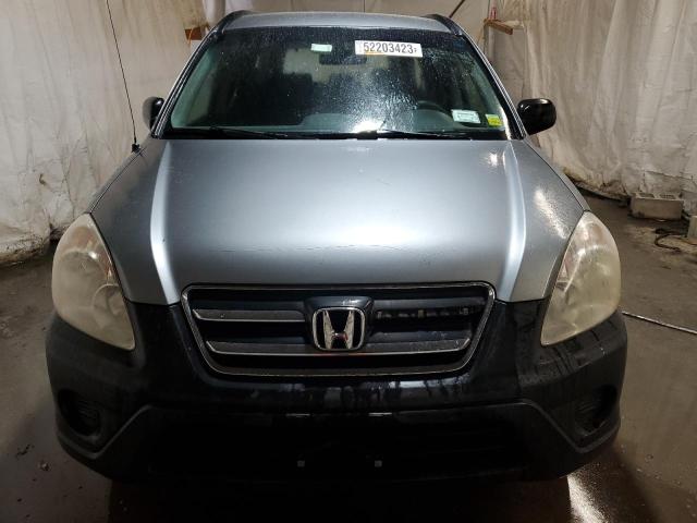 SHSRD78505U339301 - 2005 HONDA CR-V LX GRAY photo 5