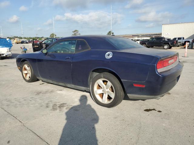 2C3CDYAG3EH258385 - 2014 DODGE CHALLENGER SXT BLUE photo 2