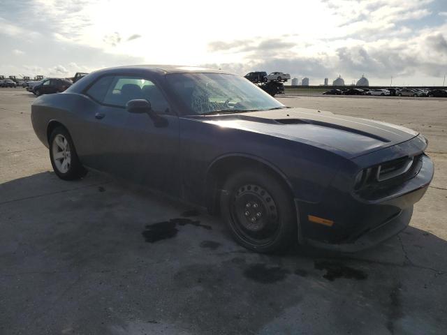 2C3CDYAG3EH258385 - 2014 DODGE CHALLENGER SXT BLUE photo 4