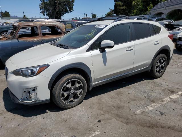 JF2GTABC7JH319502 - 2018 SUBARU CROSSTREK PREMIUM WHITE photo 1