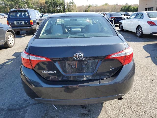 2T1BURHE9GC524135 - 2016 TOYOTA COROLLA L BLACK photo 6