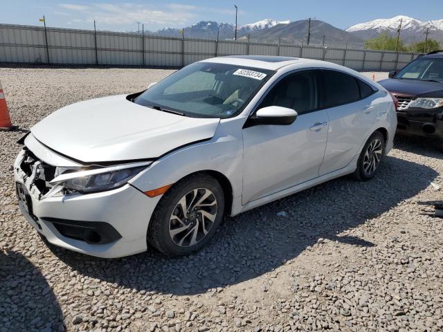 19XFC2F85GE001219 - 2016 HONDA CIVIC EX WHITE photo 1